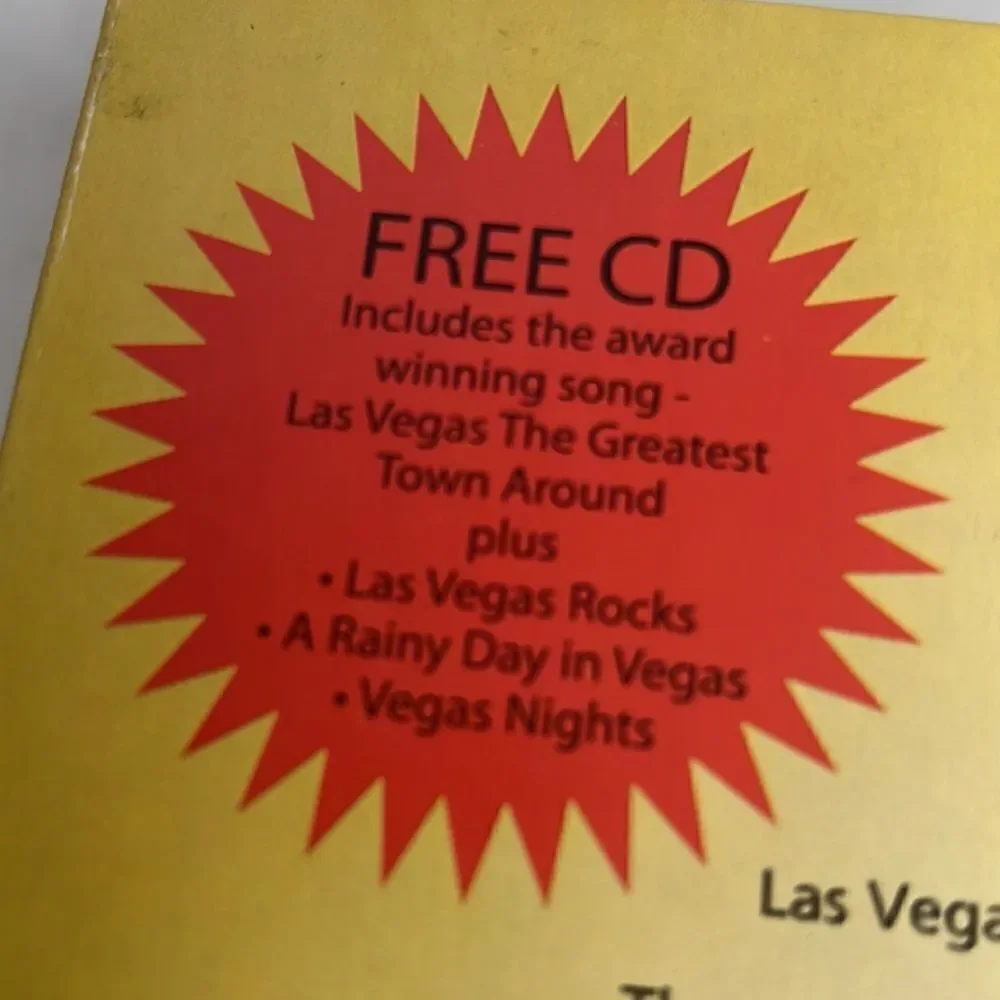 Las Vegas Musical Clock Collectible Souvenir Free CD Included 4 Original Songs